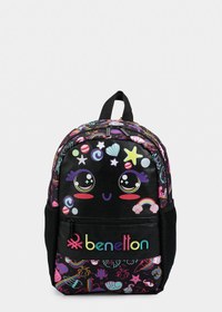 Resim Benetton Siyah Benetton 03684 Siyah Anaokulu Çantası 