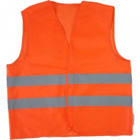 Resim İstanbul E-Hırdavat Turuncu İkaz Yeleği 5 Cm Çift Reflektörlü 
