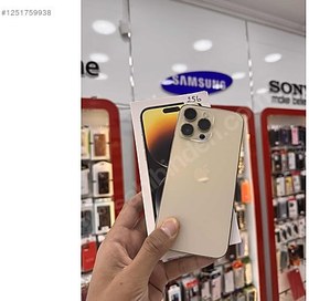 Resim Apple iPhone 14 Pro Max İkinci El TR | 256 GB | Altın 