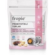 Resim FROPİE Yer Fıstığı Ezmeli ve Hurmalı Probiyotikli Toplar 80g 