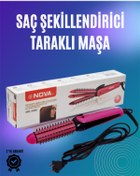 Resim Genel Markalar Fön ve Tarama İşlemini Birleştiren Pratik Saç Tarağı 