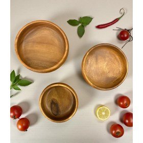 Resim Alessandro - 3 Lü Akasya Kase Seti 