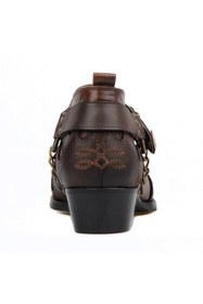 Resim FootCourt Kahverengi Erkek Kovboy Ayakkabısı (Axe) 