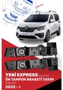 Resim Yeni Express Ön Tampon Ayak Braketi Takım- 622224650r, 622231730r 