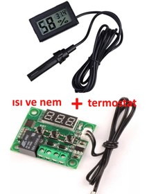 Resim Empressco Dijital Termostat ve Higrometre Kuluçka Seti ile Kontrol ve İzleme 