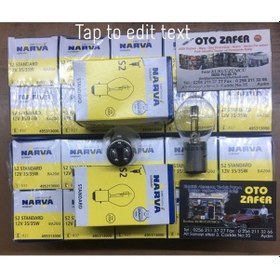 Resim Ön Far Ampülü 12V 35 35W Bosch Tipi - Narva 