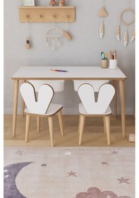 Resim Çocuk Oyun Aktivite Masası 2 Sandalyeli Çekmeceli Çocuk Masası Çok Renkli 