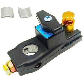 Resim Chuangyinshop 12-24v Araç Akü Kesici Şalter Siyah 750a Anlık Akım Bağlantı Anahtarı 