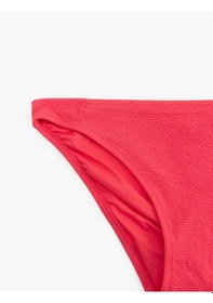 Resim Koton Dokulu Astarlı Klasik Bikini Altı Fuşya 5sak00013mm Fuşya 