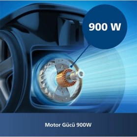 Resim Phılıps Marathon Dailiy Serisi Allergy H13 Filtreli Toz Torbasız Elektrikli Süpürge 