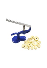 Resim Gajeena Saat Tamiri Aleti Seti - 12 Farklı Kalıp, Arka Kapak Kapatıcı, Pil Değiştirme, Metal-abs Malzeme, Profesyonel Saat Tamiri 