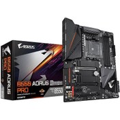 Resim Gigabyte B550 Aorus Pro AMD B550 5400 MHz (OC) DDR4 Soket AM4 ATX Anakart 