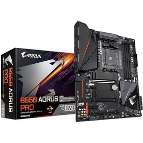Resim Gigabyte B550 Aorus Pro AMD B550 5400 MHz (OC) DDR4 Soket AM4 ATX Anakart 