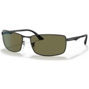 Resim Ray-ban 3498 002/9a 61 -17- 135 Erkek Güneş Gözlüğü Siyah 