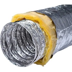 Resim Demsan Mekanik Havalandırma Sistemleri Için Ø203 mm Izoleli Flex 10 Metre | Demsan Mekanik 