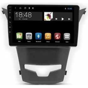Resim Ssangyon Korando 2013-2014 8gb Ram 64gb Hafıza 8 Çekirdek Carplay Kamera Android Multimedya 9" 