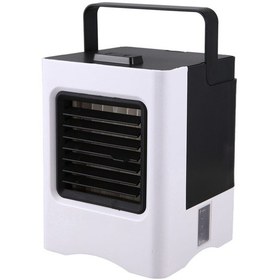 Resim Aircooler Mini Klima Fan Soğutucu Mitory Ev Ofis Usb Elektrikli Fan Yükseltilmiş Versiyonu 