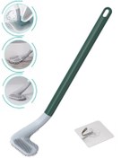 Resim BİTERSE Golf Tasarımlı Silikon Banyo Tuvalet Klozet Temizleme Fırçası Ve Tutucu Set 
