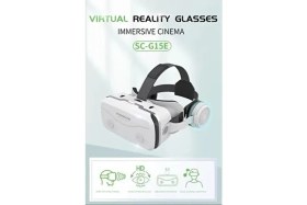 Resim VR SHINECON G15E 3D Sanal Gerçeklik Gözlükleri Kulaklık ile 4.5-7.0 Inç Cep Telefonu İçin Uyumlu HD Özellikler 