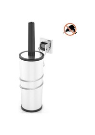 Resim Geseus Yapışkanlı Klozet Fırçası Krom Ef094 