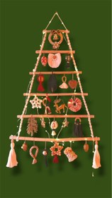 Resim El Yapımı Yılbaşı Ağacı 