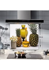 Resim Decorita Cam Ocak Arkası Koruyucu | Otantik Dekor | 52cm x 60cm 