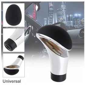 Resim Manuel Vites Topuzu Metal Üniversal Kaydırmaz Ergonomik Krom Siyah Glz03702086 Krom - Siyah 