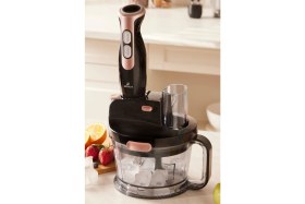 Resim Empressco Pembe Çok Fonksiyonlu Mutfak Robotu ve Blender Seti 2000 W 