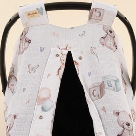 Resim Puset Örtüsü - Tek Taraflı - Sevimli Ayıcıklar 