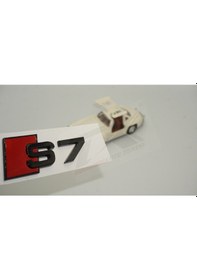 Resim Audi S7 Bagaj Krom Abs 3M 3D Yazı Logo Amblem Ürün 