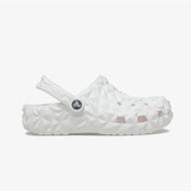 Resim Crocs Classic Geometric Unisex Beyaz Terlik Düz 209563 Beyaz 