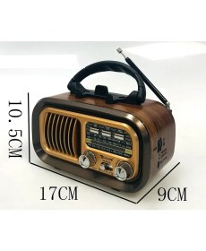 Resim Ultratekno RX-BT628S Güneş Panelli Nostaljik Radyo Bt/tf/usb/fm/am/sw 3 Bandlı Radyo 