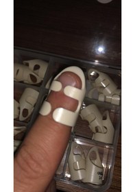 Resim Kalimba Parmak Piano için Özel Tırnak Pena-2 Adet Baş Parmak İçin 16 Numara 