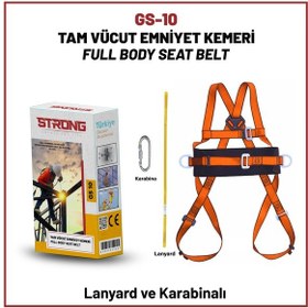 Resim Gs-01 Paraşüt Tipi Emniyet Kemeri 