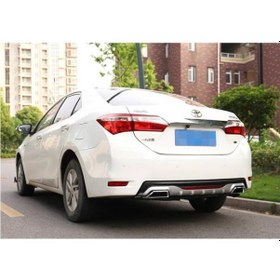 Resim Toyota Corolla Uyumlu Difüzör 2013-2018 Amg Difizör 
