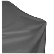 Resim Xindoker Bahçe Sandalye Kılıfı 600d Oxford Bezi - Suya Ve Toza Dayanıklı - Rüzgarlı Günlerde Sabitleyici Kayışlı - Siyah 80x85x91.5cm 