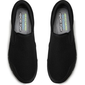 Resim Skechers 52962Tk Bbk Flex Advantage 3.0 Erkek Comfort Ayakkabı - Siyah 