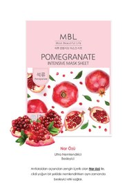 Resim Cilt Elastikiyetini Artırmaya Yardımcı Etkili Nar Özlü Yüz Maskesi 