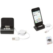 Resim S-Link Ip-115 iPhone Uyumlu Stand + Şarj 