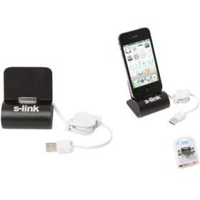 Resim S-Link Ip-115 iPhone Uyumlu Stand + Şarj 