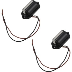 Resim 2x 12/24V 3 LED Plaka Etiketi Hafif Tekne Rv Kamyon Römork Iç Step Lamba (Yurt Dışından) 