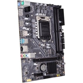 Resim TURBOX H510P V1.1 Sata,M2 Ddr4 3200MHz Usb3.0 Dp Hdmi Ses G.Lan 1200 Anakart 