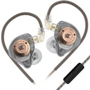 Resim KZ EDX PRO X 1DD 10mm Dinamik Sürücü Kulak Içi Kulaklık Mikrofonlu 