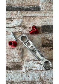 Resim Cg Arka Fren Mandalı Kırmızı Tel Jant 