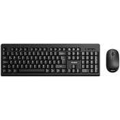 Resim Philips SPT6324 Kablosuz Türkçe Q Klavye & Mouse Seti Siyah (Philips Türkiye Garantili) 