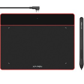 Resim XP-Pen Deco Fun S Grafik Tablet Kırmızı 