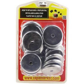 Resim 10 Mm Delikli Ø51 Sıvama Sacı 