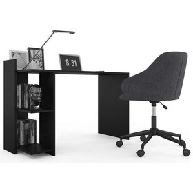 Resim Malta Ofis Masası - Siyah 