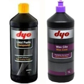 Resim Dyo Likid Pasta 1 Lt + Wax 1 Lt Set 