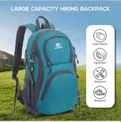 Resim Primepickings 20l Oxford Kumaş Outdoor Sırt Çantası - Dağcılık, Seyahat, Bisiklet İçin Mor, 25x13x40cm, 320g Mor 